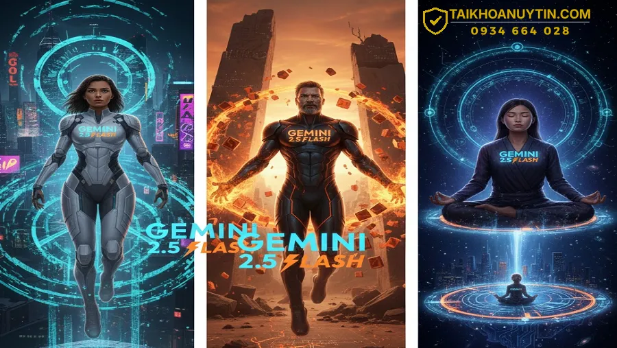 Nên mua tài khoản Gemini 2.5 Flash hay Gemini Pro