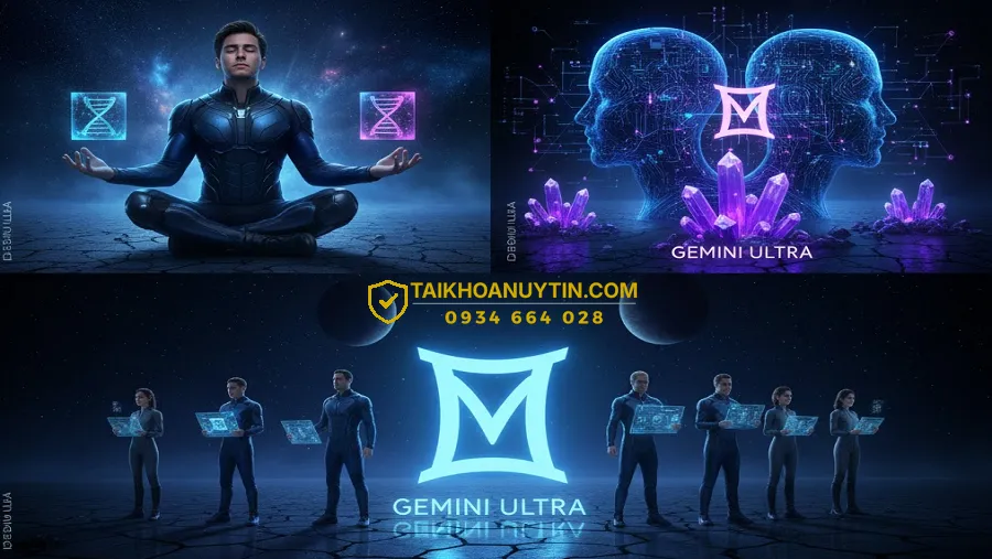So sánh nhanh Gemini Ultra, Gemini Pro và Gemini thường