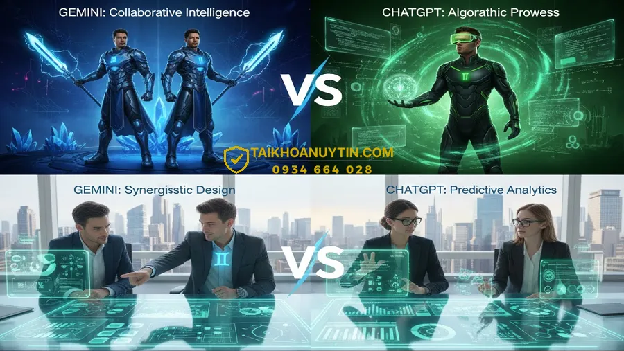 Gemini vs ChatGPT: Nên Mua Gemini Pro Hay ChatGPT?