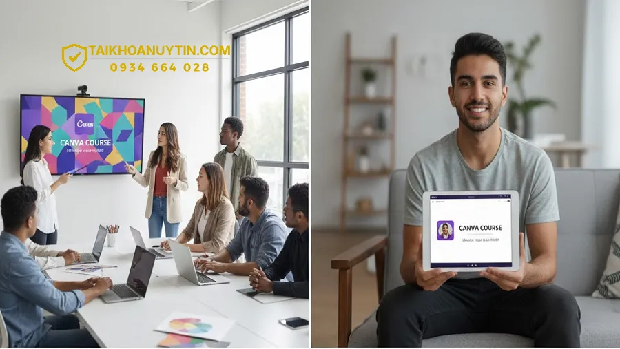 Khóa học Canva A–Z | Học thiết kế nhanh với Canva Pro hiệu quả