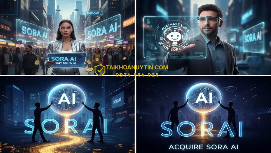 Những lưu ý quan trọng khi mua tài khoản Sora
