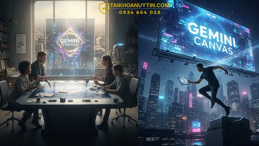 So sánh Canvas Gemini với các công cụ viết AI khác