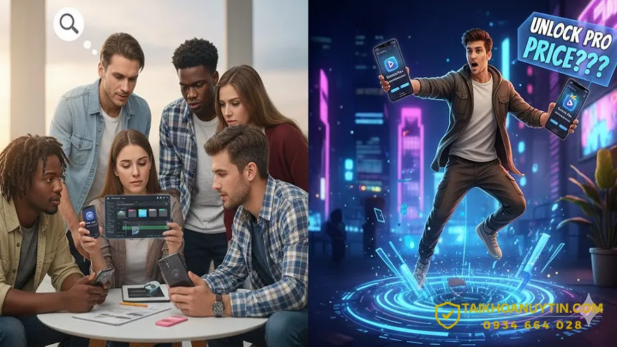 So sánh CapCut miễn phí và CapCut Pro chi tiết