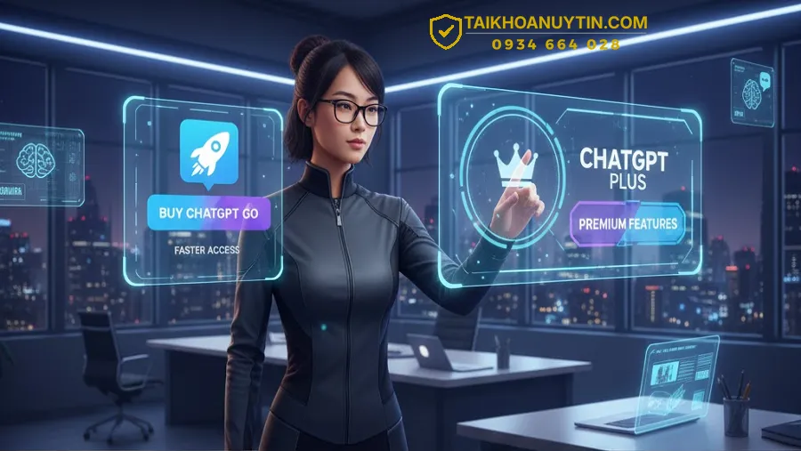 Mua ChatGPT Plus, ChatGPT Go chính chủ giá rẻ chỉ từ 49k/tháng