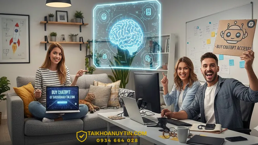 Mua ChatGPT Ở Đâu Uy Tín? Mua ChatGPT Go, Plus Giá Rẻ Tại Taikhoanuytin.com