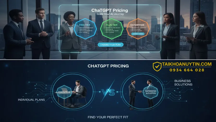 API ChatGPT khác gì với ChatGPT Go và ChatGPT Plus