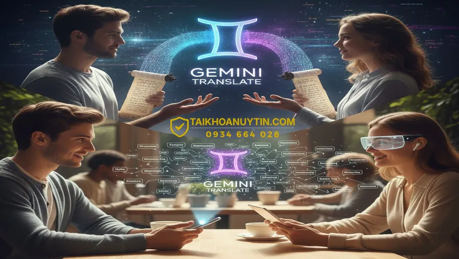 Trải nghiệm gemini dịch miễn phí và giới hạn