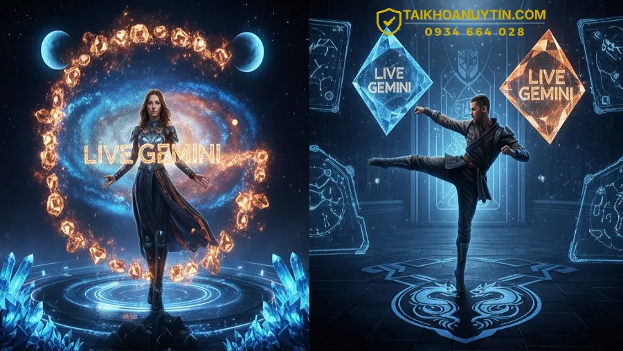 Live Gemini miễn phí hay trả phí