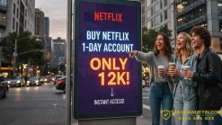 Mua Tài Khoản Netflix 1 Ngày Giá Chỉ Có 12K – Netflix Giá Rẻ