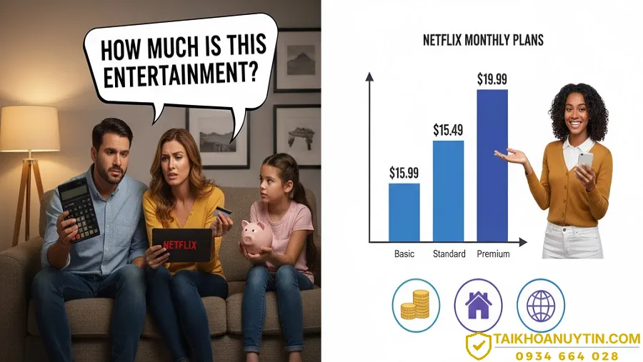 So Sánh Netflix Giá Rẻ Và Netflix Chính Hãng