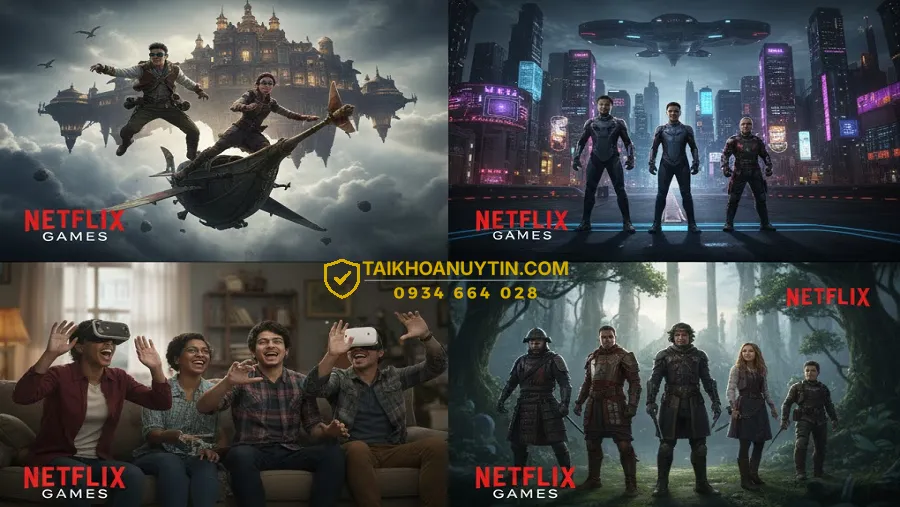 Netflix Game có những thể loại nào?