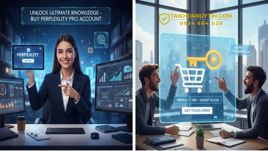 Mua Tài Khoản Perplexity Pro Chính Hãng Giá Tốt 2026
