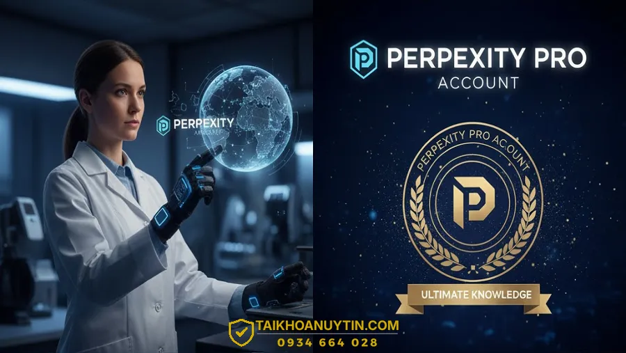 Tài khoản Perplexity Pro giá rẻ gói 6 tháng - Mua Perplexity Pro uy tín