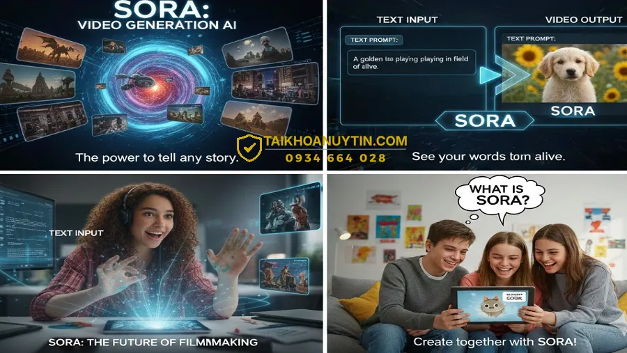 Điểm khác biệt cốt lõi của Sora AI so với AI truyền thống