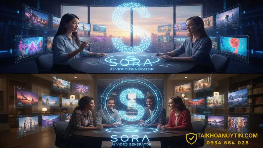 Mua tài khoản Sora OpenAI ở đâu uy tín?