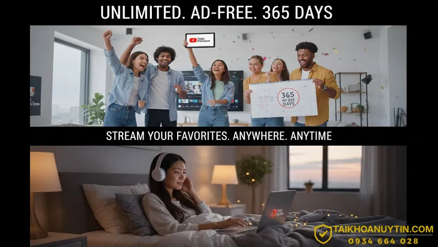 Mua Gói YouTube Premium 1 Năm Giá Rẻ Chỉ Có 549K