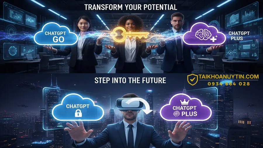 Ai nên mua tài khoản ChatGPT Go, ai nên mua Plus?