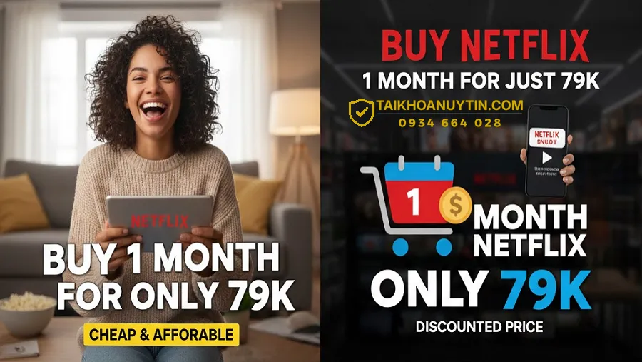 Vì Sao Nên Mua Netflix 1 Tháng Thay Vì Đăng Ký Chính Hãng?
