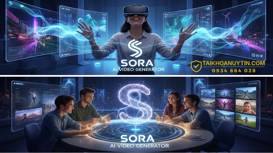 Ứng dụng thực tế của Sora AI Video Generator