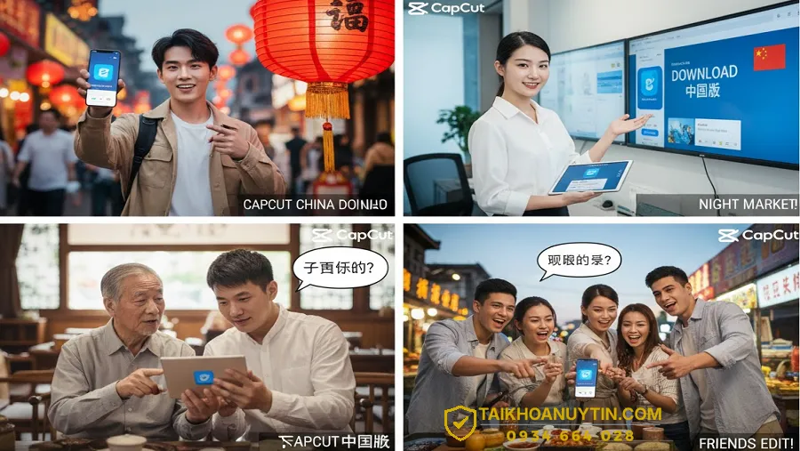 Hướng dẫn tải CapCut Trung Quốc chi tiết