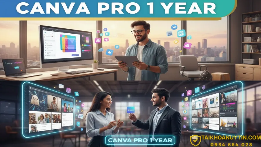 Canva Pro 1 Năm Giá Rẻ 89K/Năm – Mua Canva Pro Chính Chủ