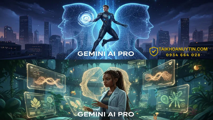 Gemini AI Pro giá rẻ chỉ có 50k/tháng - Mua Gemini Pro giá rẻ