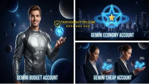 Tài khoản Gemini giá rẻ 50k/tháng | Gemini Pro chính hãng