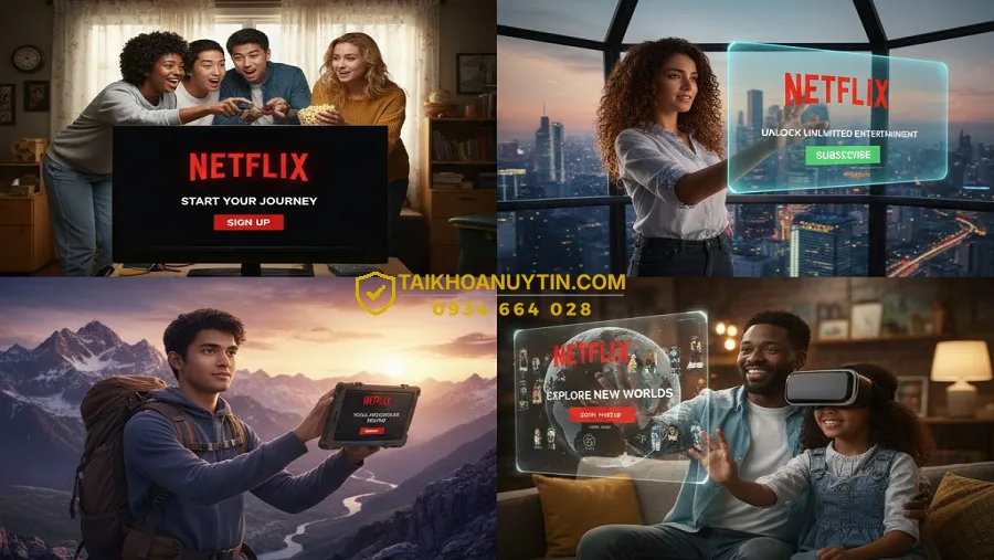 Netflix đăng ký gói 6 tháng chỉ 399k | Mua Netflix giá rẻ