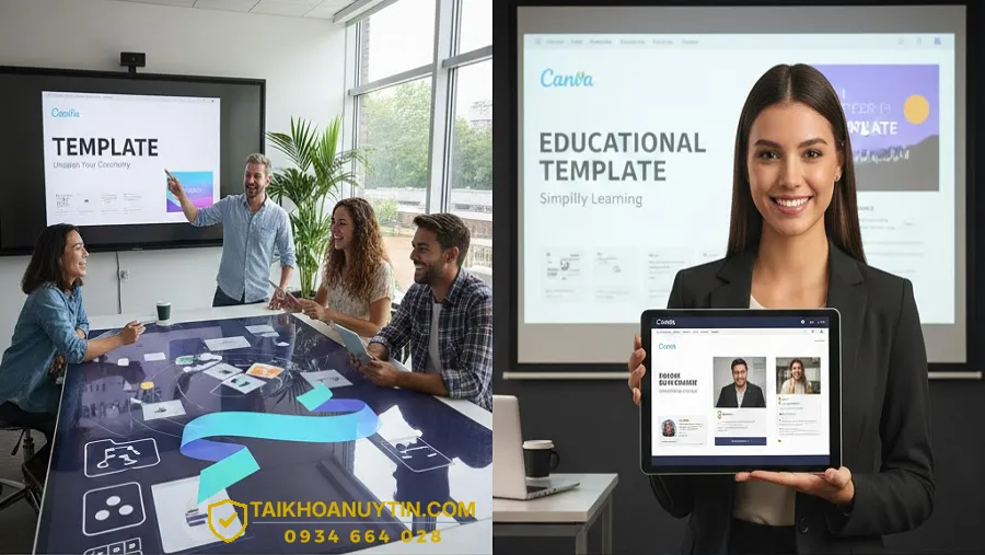 Template Canva là gì? Kho mẫu thiết kế đẹp với Canva Pro
