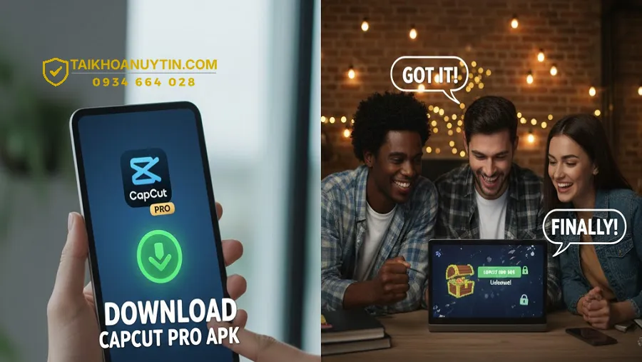 So Sánh Tải CapCut Pro APK Và Mua Gói CapCut Pro Chính Hãng