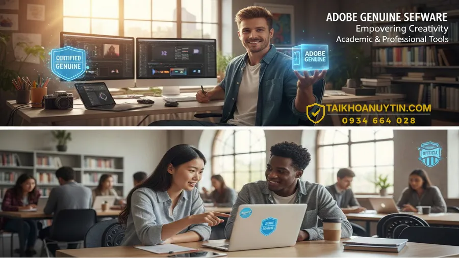 Ứng dụng adobe bản quyền trong doanh nghiệp