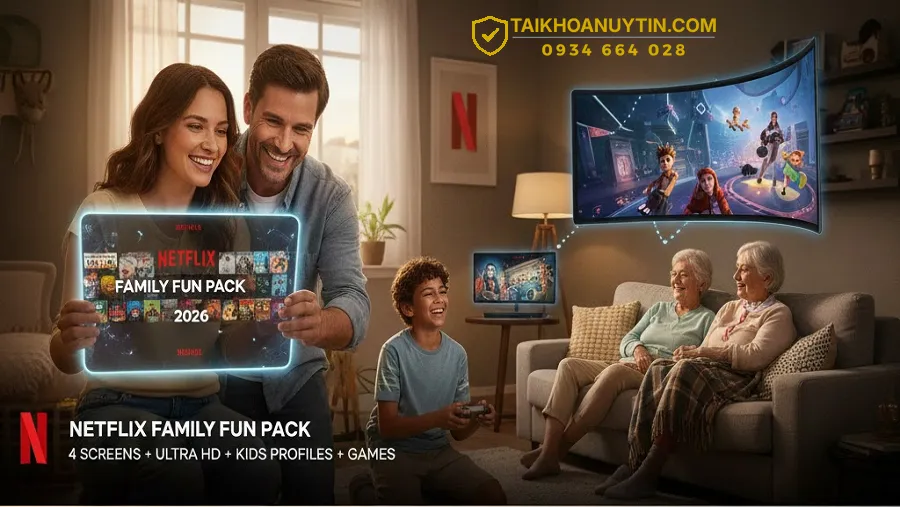 So Sánh Các Gói Netflix 2026 Theo Nhu Cầu