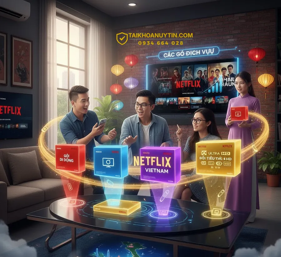 Mua Các Gói Netflix Tại Việt Nam Giá Rẻ Ở Đâu Uy Tín?