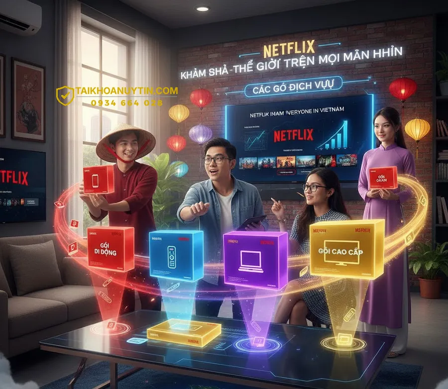 Cách Đăng Ký Netflix Chính Thức