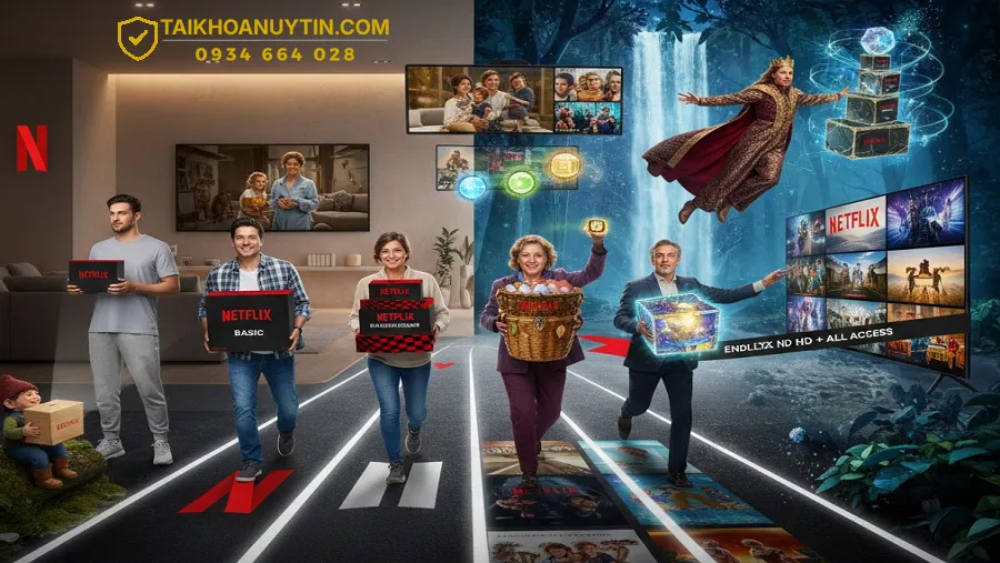 Bảng So Sánh Nhanh Các Gói Netflix