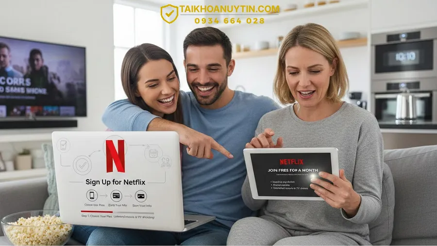 Cách đăng ký Netflix chính chủ từng bước