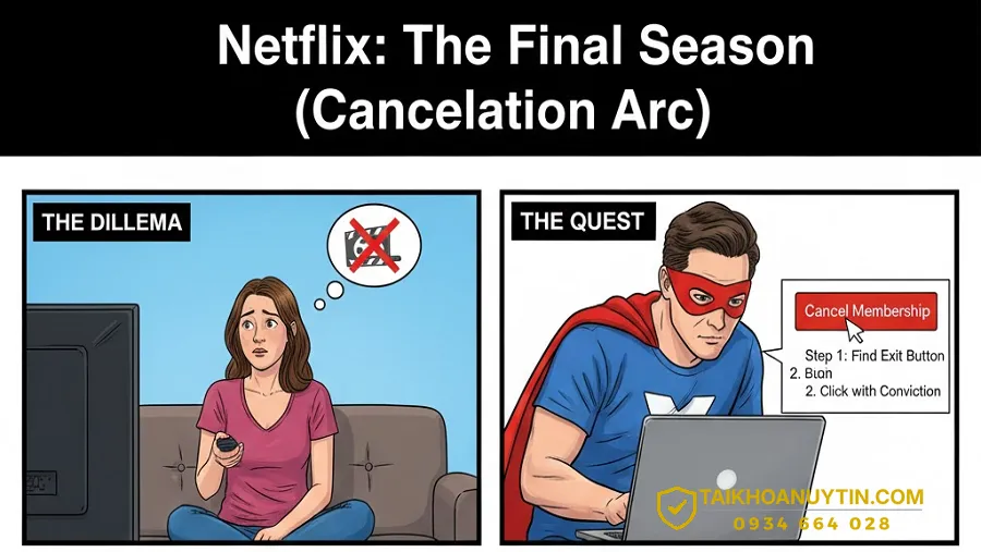 Khi nào nên hủy gói Netflix để không bị trừ tiền