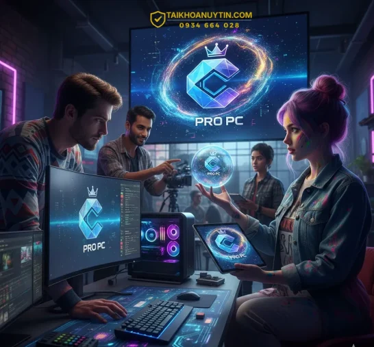 CapCut Pro PC Chính Hãng – Mua Tài Khoản CapCut Pro Giá Tốt
