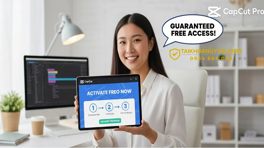 Các cách đăng ký CapCut Pro miễn phí hợp pháp