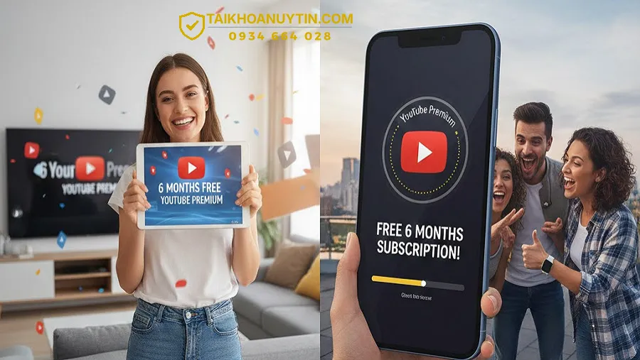 Gợi ý lựa chọn tài khoản YouTube Premium an toàn