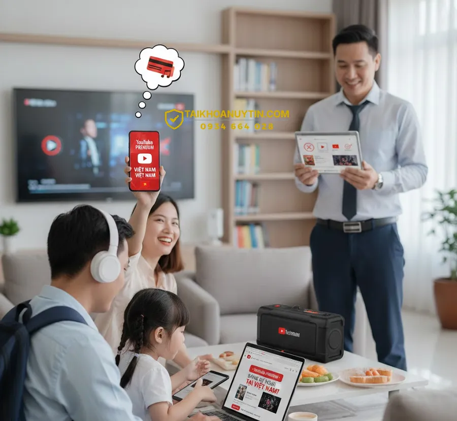 Hướng dẫn đăng ký YouTube Premium chính thức từ Google