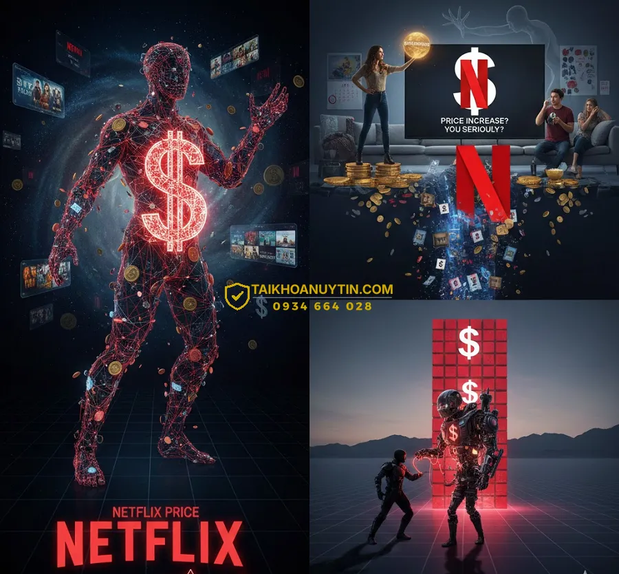 So sánh giá Netflix với các nền tảng khác