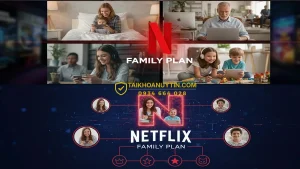 Gói Netflix Gia Đình Giá Rẻ 2026 | Xem 4K Nhiều Thiết Bị