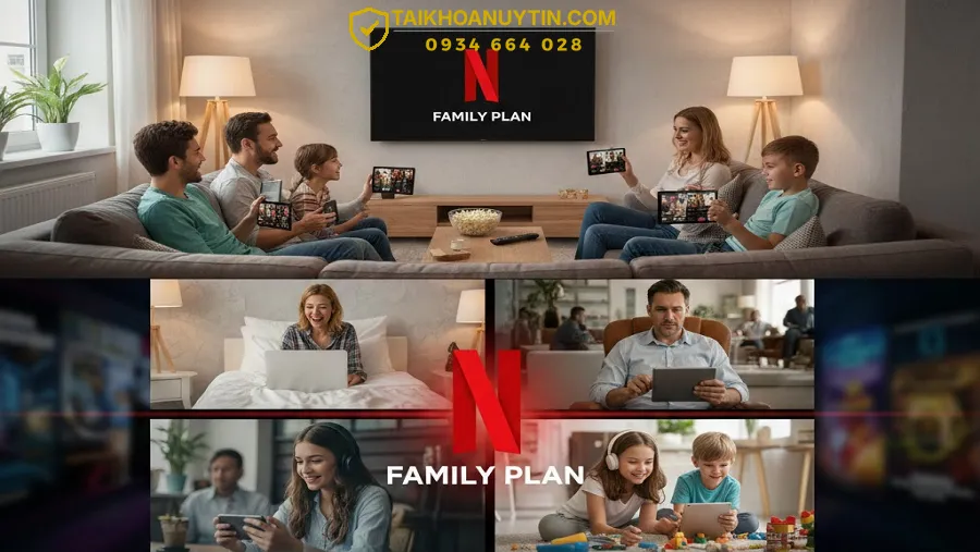 Ai Nên Sử Dụng Gói Netflix Gia Đình?
