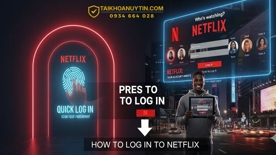 Cách đăng nhập Netflix trên điện thoại Android và iPhone