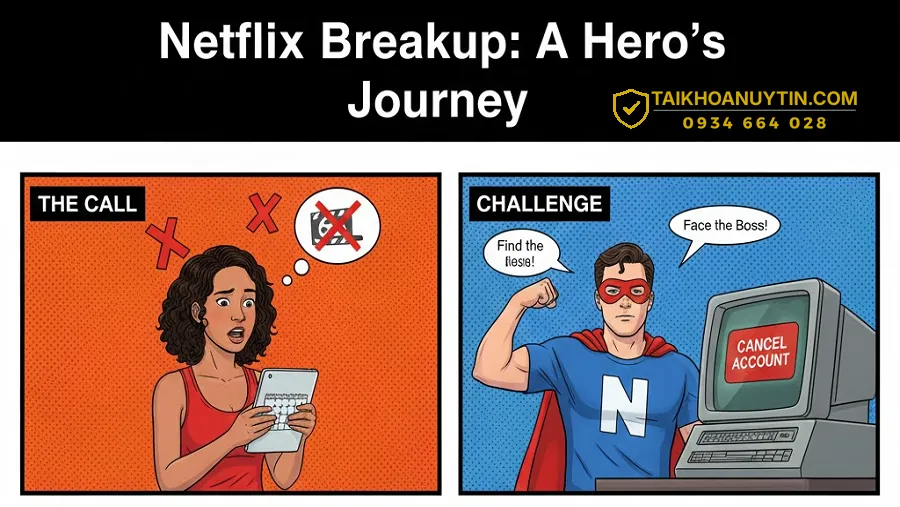 Hiểu đúng về việc hủy gói Netflix trước khi thao tác