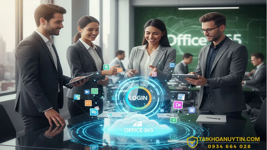 Giải Pháp Cho Doanh Nghiệp Khi Login Office 365