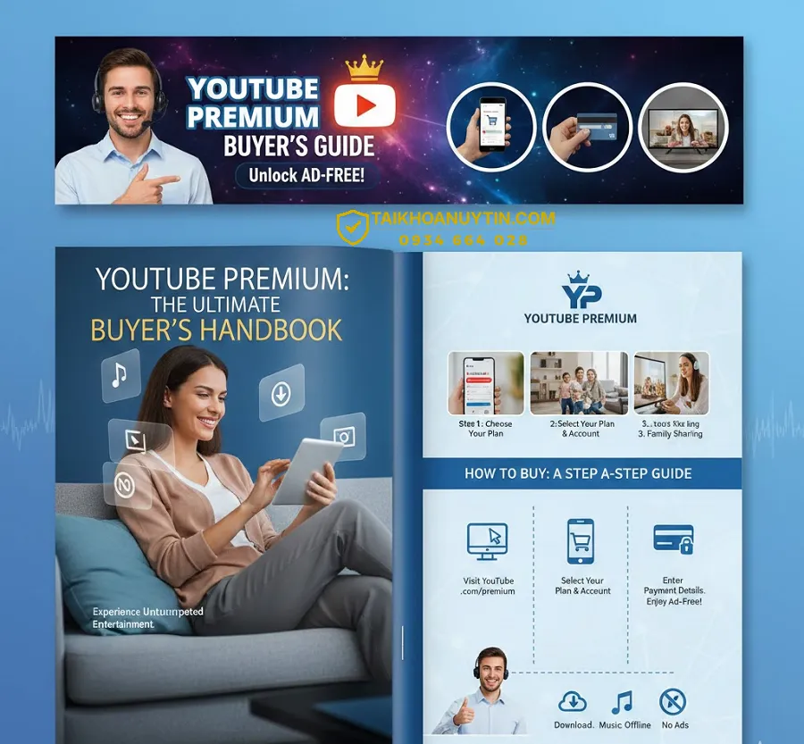 Kinh Nghiệm Chọn Nơi Mua YouTube Premium Uy Tín