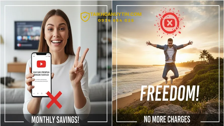 Cách huỷ đăng ký YouTube Premium trên máy tính