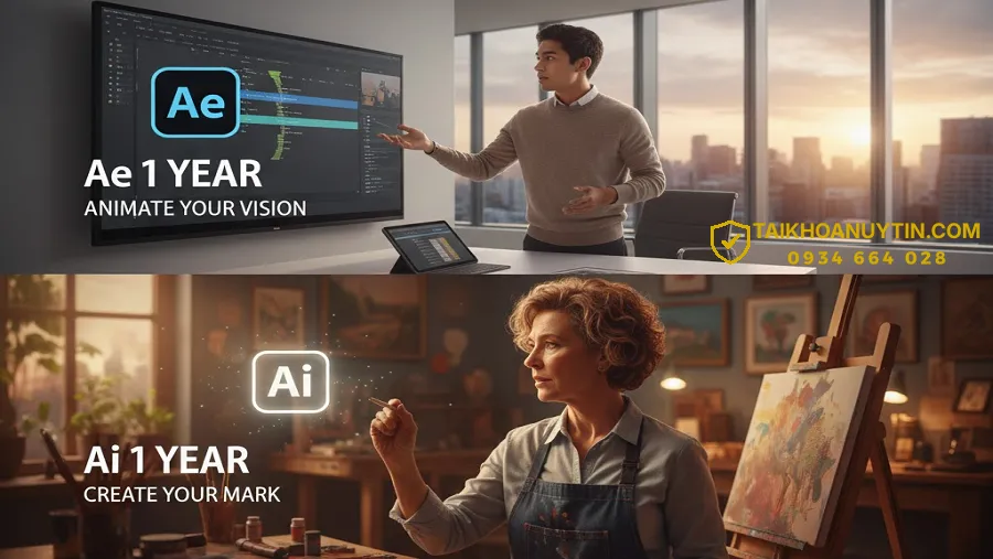 Adobe 1 năm giá bao nhiêu?